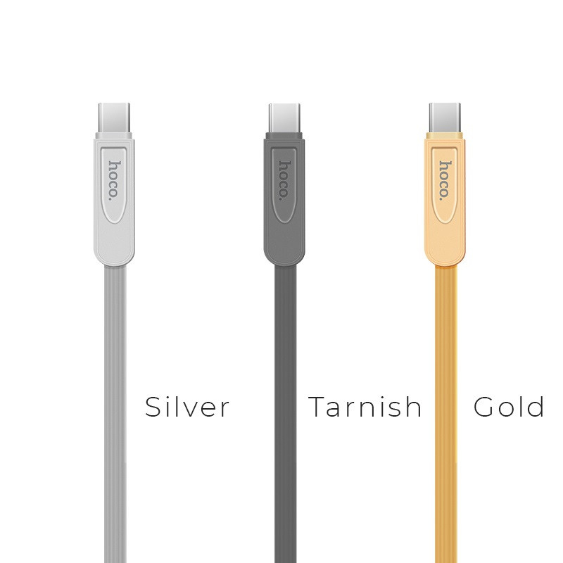 Hoco U24 Refined three in one charging cable lightning+micro+type-c