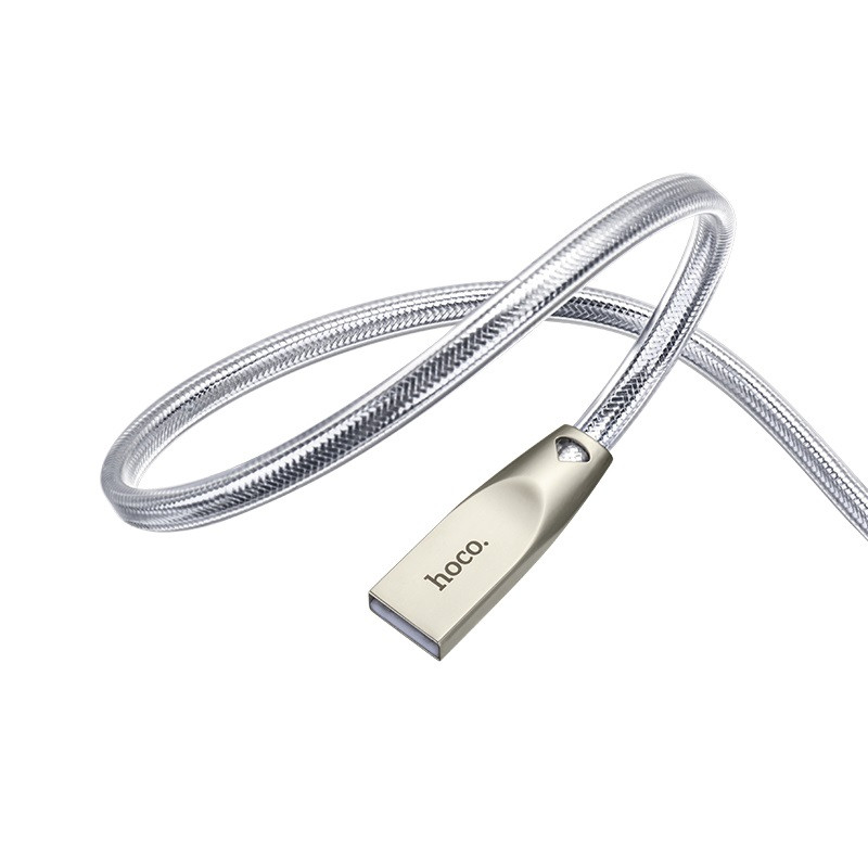 Hoco U9 Micro Zinc Alloy Jelly Knitted Charging Cable(L=2)