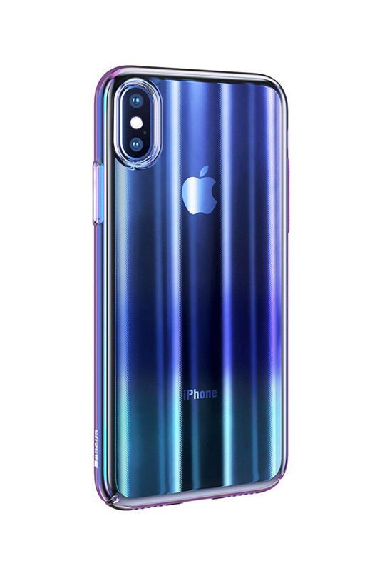 Baseus Aurora Case Transparent Blue