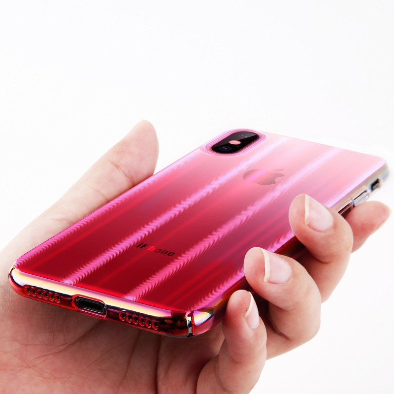 Baseus Aurora Case Transparent Pink