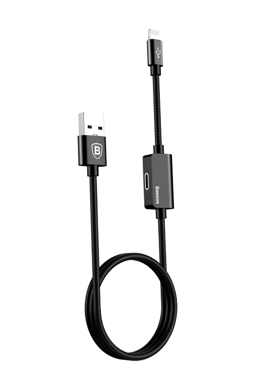 Baseus Music series Audio Cable for iP Black