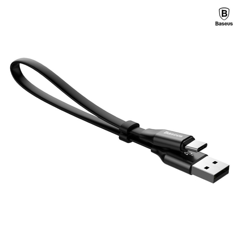 Baseus Nimble Type-C Portable Cable 23CM Black